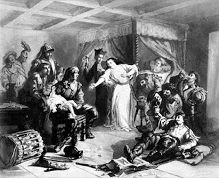 Dragonnades 1681 soldats protestants conversion forcée Louis XIV Poitou