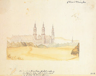 Abbaye d'Ebersmunster Alsace baroque église Saint-Maurice orgue Silbermann