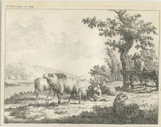 Gravure XVIIIe siècle famille beauceronne mortalité infantile Ancien Régime