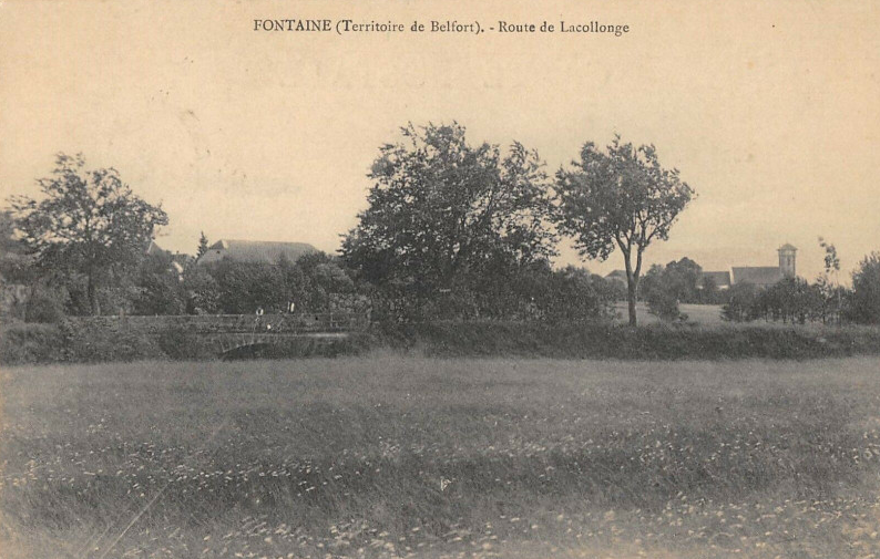 Carte postale ancienne Lacollonge