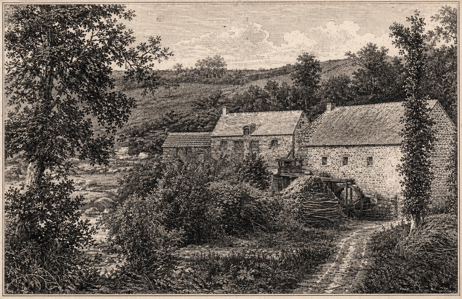 moulin de Goelo à Boqueho