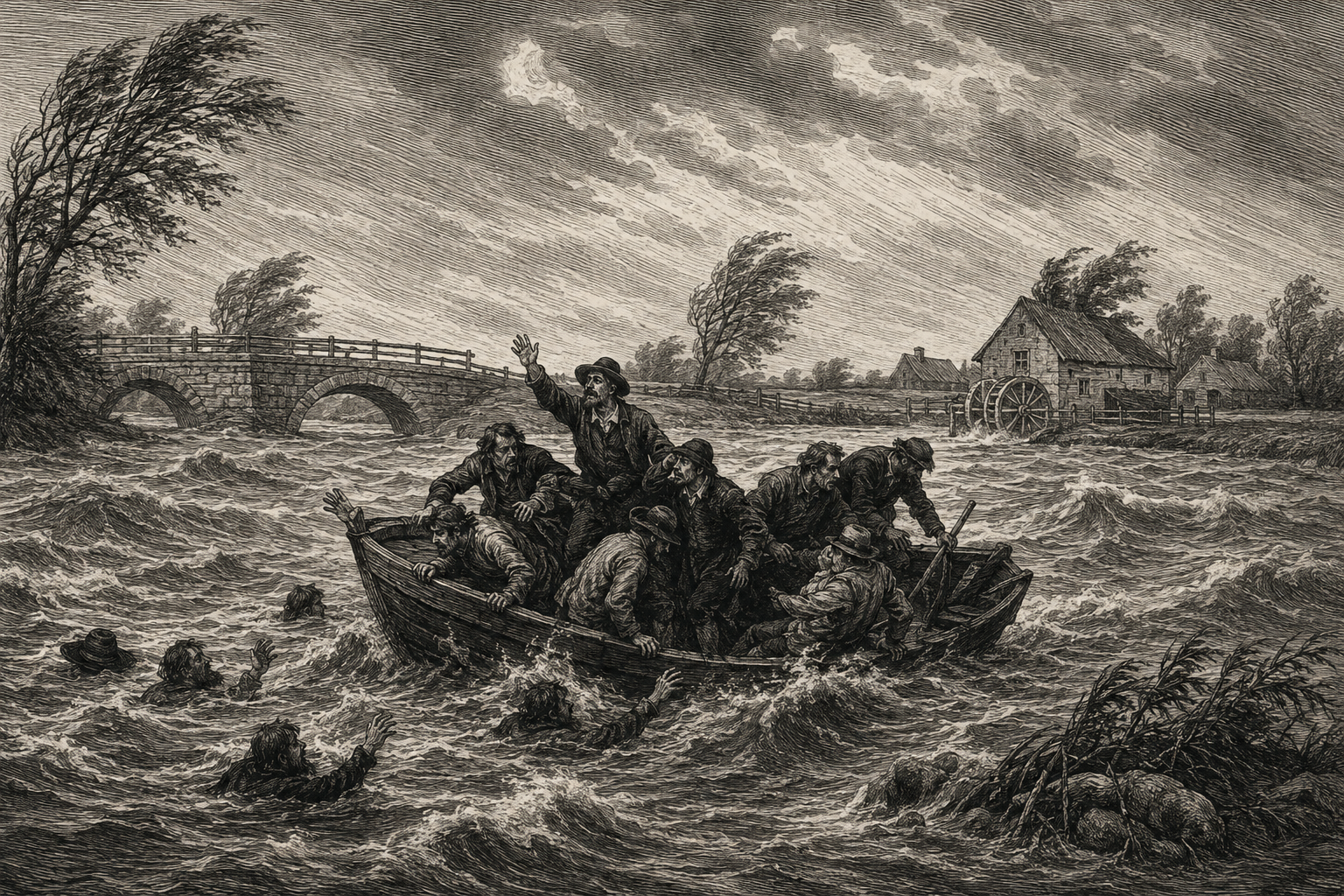 naufrage à Amanlis en 1631
