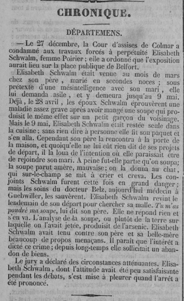 gazette des tribunaux 1834
